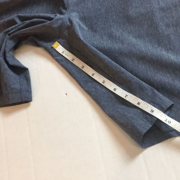 Hurley Phantom Heathered Blue Lightweight Performance Polyester Shorts Sz 38 - Picture 14 of 14